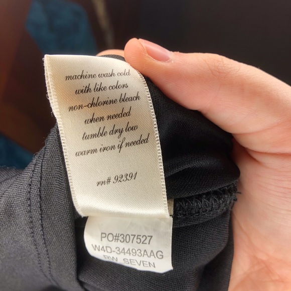 ALYA Black/White Sleeveless Dress Sz S - Picture 7 of 7